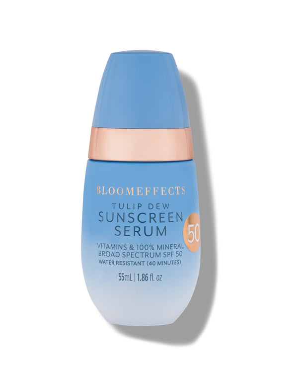 TULIP DEW SUNSCREEN SERUM - MINERAL BROAD SPECTRUM SPF 50